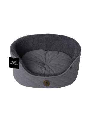 Nordic Paws - Jagt Fleece Grå hundeseng