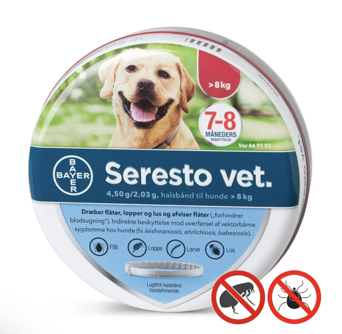 Seresto - Seresto Vet Loppehalsbånd til hund