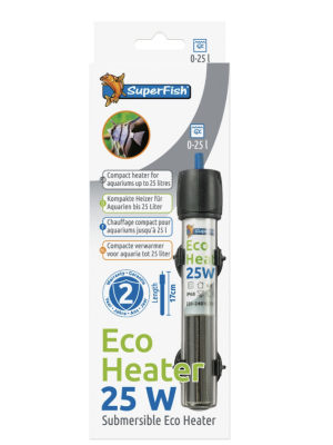 SuperFish - ECO HEATER 25 WATT 0-25 L