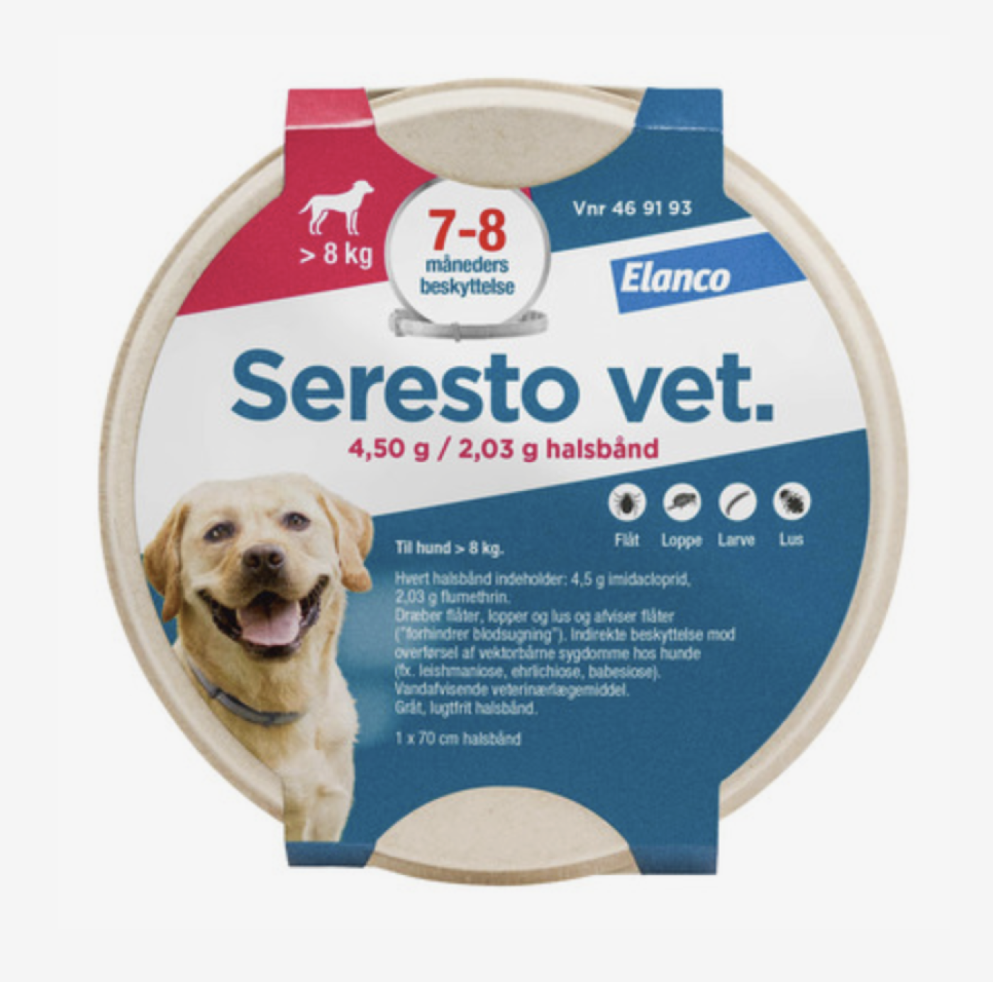 Seresto - Seresto Vet Loppehalsbånd til kat/hund