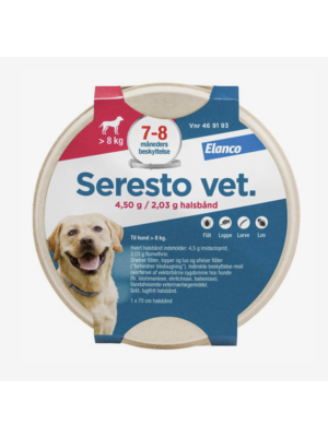 Seresto - Seresto Vet Loppehalsbånd til kat/hund
