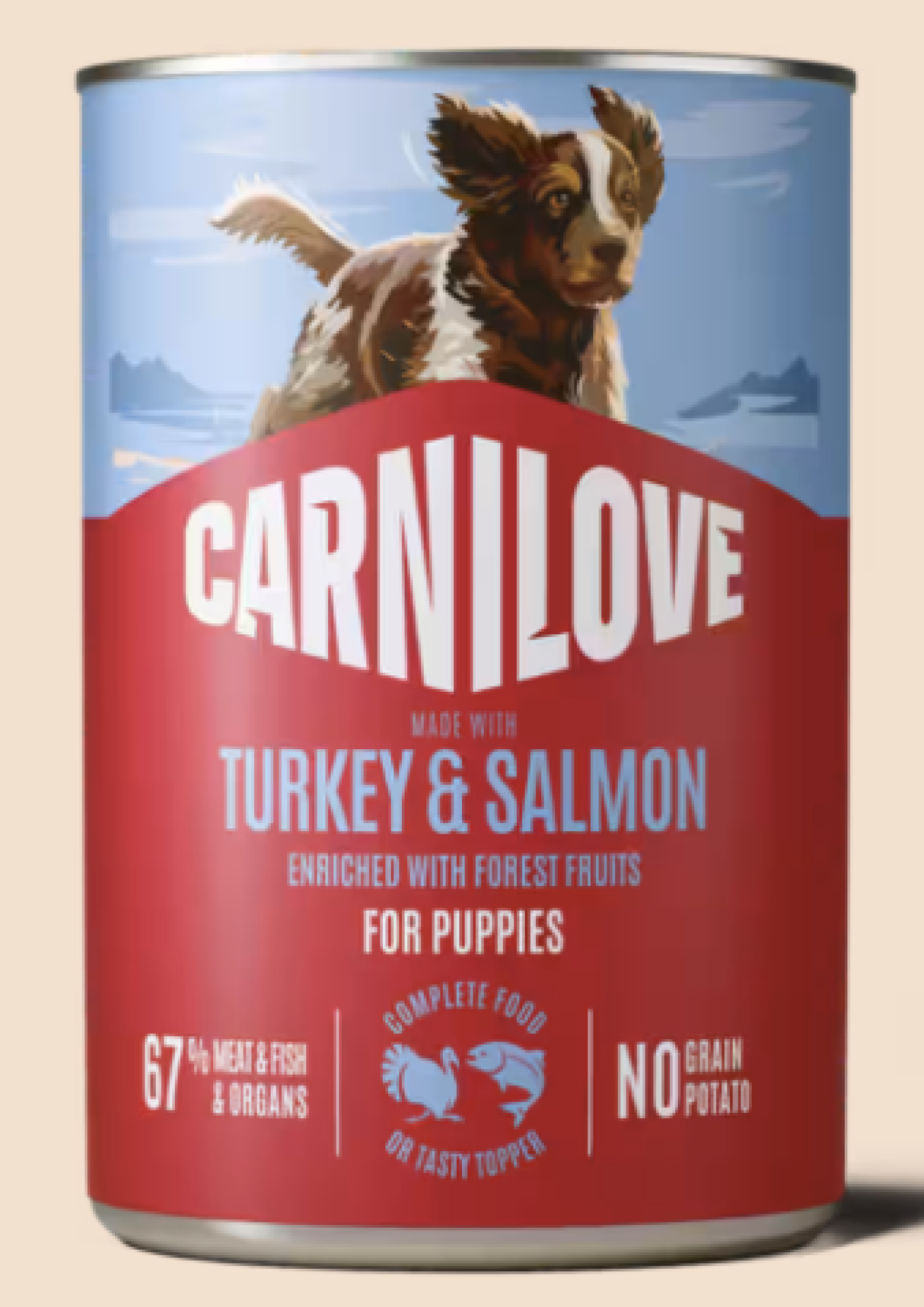 Carni Love - CarniLove Puppy Salmon & Turkey (Dåse) 