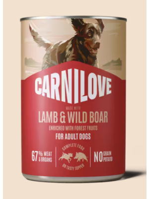 Carni Love - CarniLove Lamb & Wildboar (Dåse) 