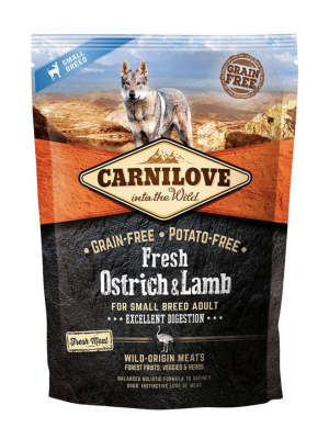 Carni Love - Carnilove Fresh Small, Ostrich & Lamb 