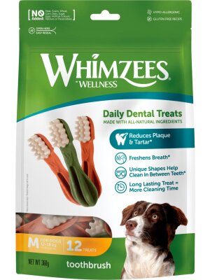Whimzees - Whimzees tyggeben tandbørste pakke