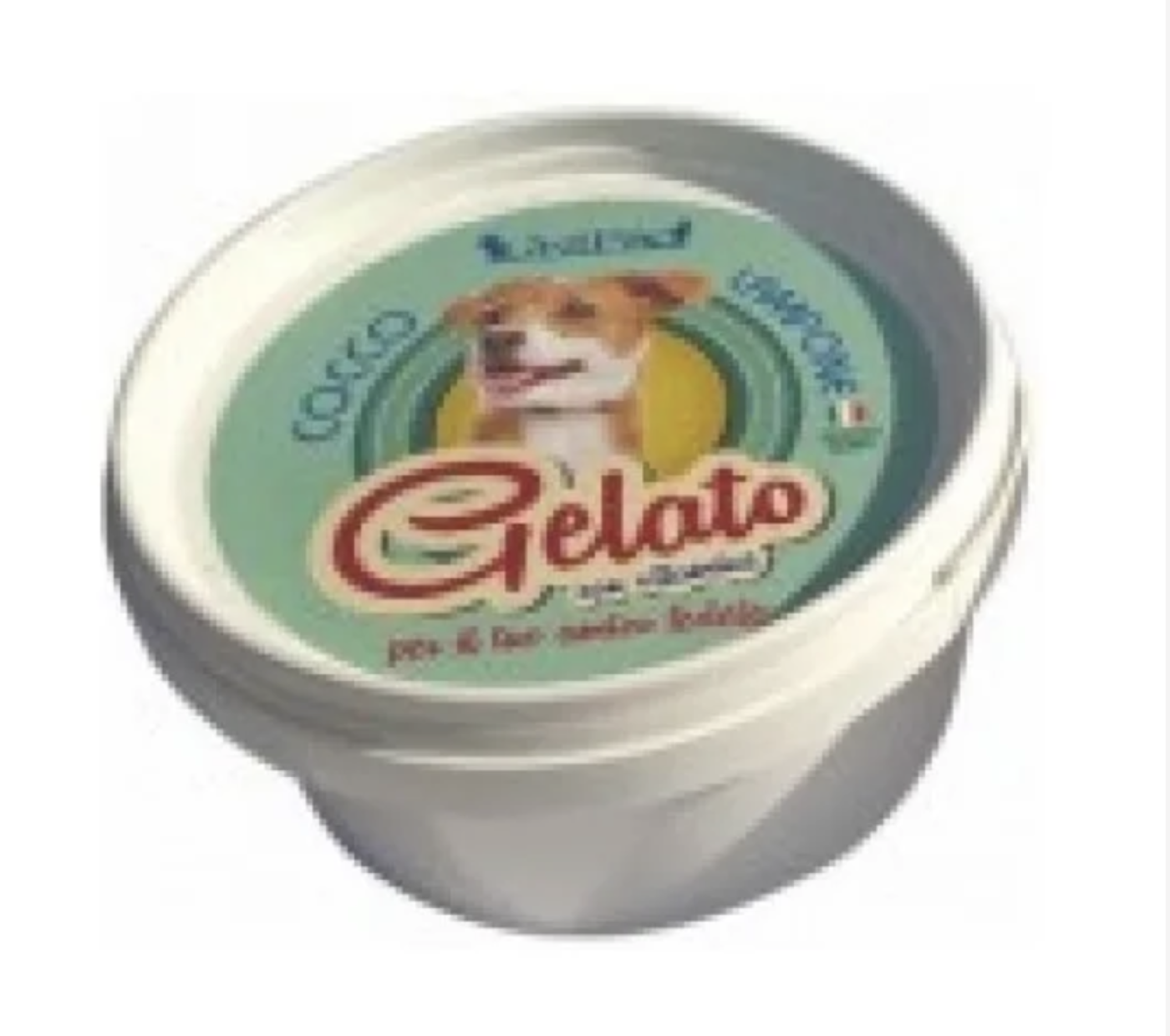 Gelato - Whesco Hunde Is m. Kokos & Hindbær