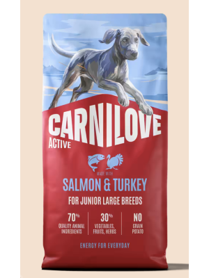 Carni Love - CarniLove Junior Large Breed Salmon & Turkey