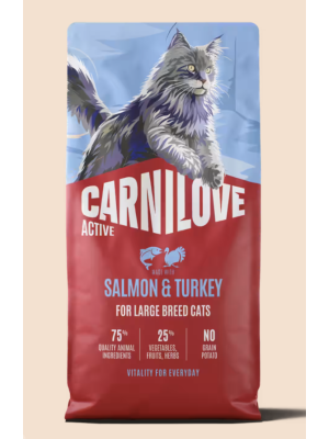 Carni Love - CarniLove Cat Large Breed Salmon & Turkey