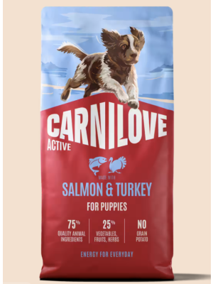 Carni Love - CarniLove Puppy Salmon & Turkey