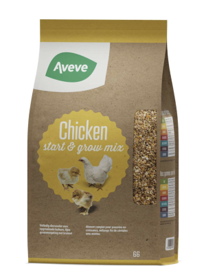 Natural - Aveve Chicken Start Grow Mix 