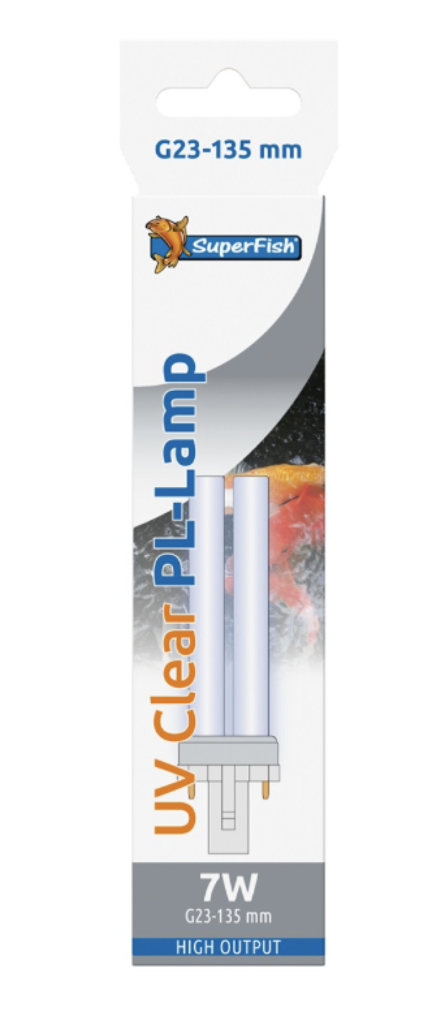 SuperFish - SuperFish UV PL pære 7W G23 135mm