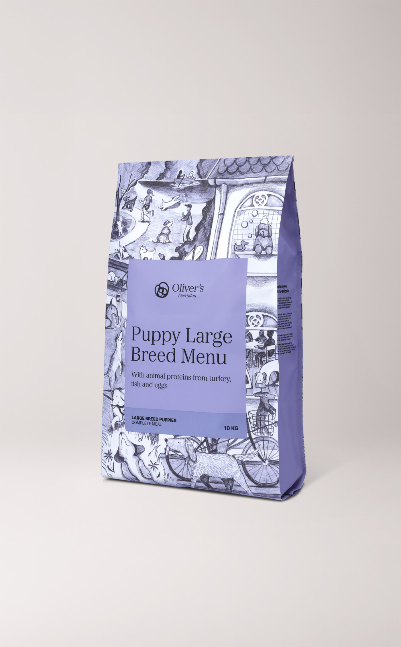 Oliver's - Everyday Puppy Large breed Menu