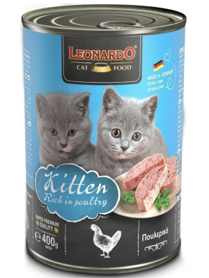 Leonardo - Leonardo Kitten Vådfoder Leonardo - Leonardo Kitten Vådfoder