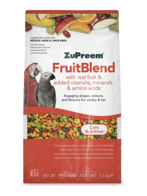 Akudim - Zupreem Friutblend Papegøjrefoder