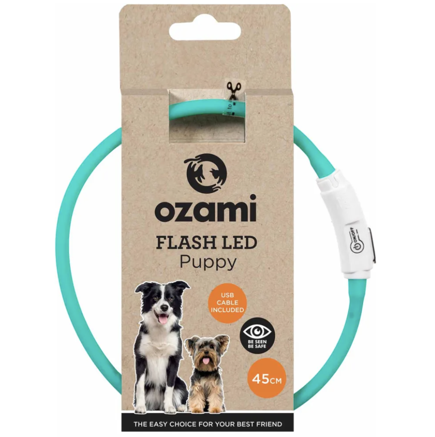Ozami - Led Halsbånd Turkis