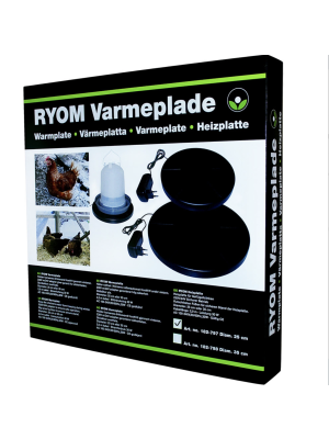 Centergross - Ryom Varmeplade 30w Centergross - Ryom Varmeplade 30w