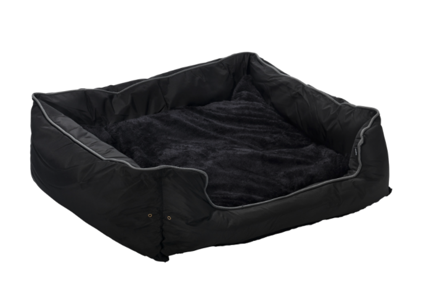 Dogman - Buddy Firkantet Seng Sort  XL